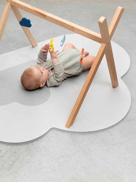 Tapis d'éveil Nuage Small - GRIS PERLE 1 - vertbaudet enfant 