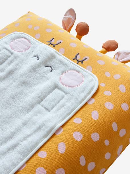 Housse matelas à langer GIRAFE ocre / multicolore 4 - vertbaudet enfant 