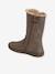 Bottes fourrées fille taupe irisé 3 - vertbaudet enfant 