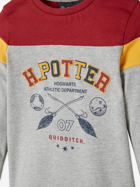 T-shirt manches longues Harry Potter® garçon Gris color block anime 4 - vertbaudet enfant 