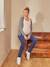 Jean de grossesse slim bandeau sans couture BRUT+DOUBLE STONE+Noir 7 - vertbaudet enfant 