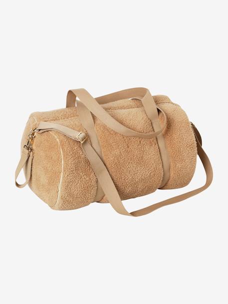 Sac à langer Baby Roll en peluche beige+café 6 - vertbaudet enfant 