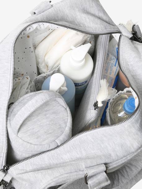 Sac à langer multipoches Family gris chiné 5 - vertbaudet enfant 