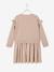 Robe de fête bi-matière fille étoiles en sequins fille rose 2 - vertbaudet enfant 