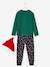 Coffret Noël pyjama + bonnet garçon Vert moyen 2 - vertbaudet enfant 