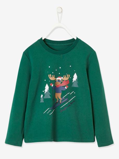 Coffret Noël pyjama + bonnet garçon Vert moyen 5 - vertbaudet enfant 