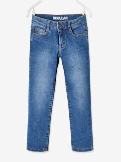 Pantalon Cargo Garçon VERTBAUDET - Coupe Droite, Taille élastique, Tour De Hanches MEDIUM