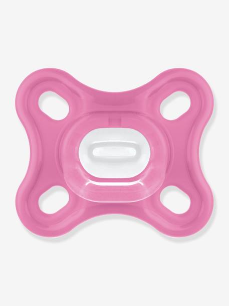 Lot de 2 sucettes nouveau-né en silicone Comfort Bleu + vert+Rose + violet 5 - vertbaudet enfant 