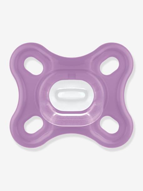 Lot de 2 sucettes nouveau-né en silicone Comfort Bleu + vert+Rose + violet 6 - vertbaudet enfant 