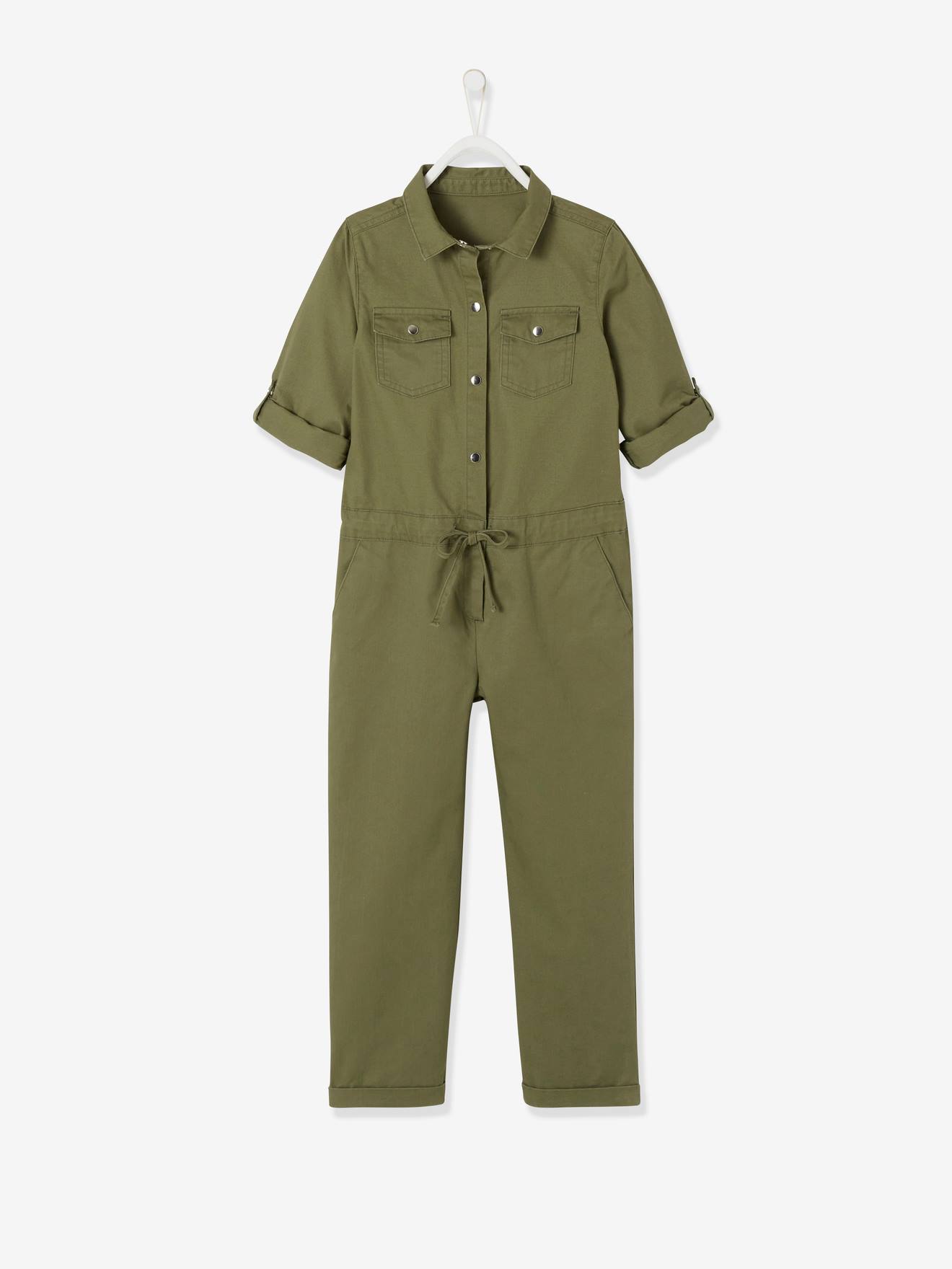 Salopette Fille Été Sans Manches - Combinaison Fluide Confortable 7-11 Ans