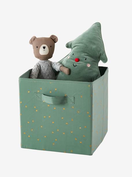 Lot de 3 bacs de rangement animaux GREEN FOREST marron et vert 4 - vertbaudet enfant 