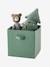 Lot de 3 bacs de rangement animaux GREEN FOREST marron et vert 4 - vertbaudet enfant 
