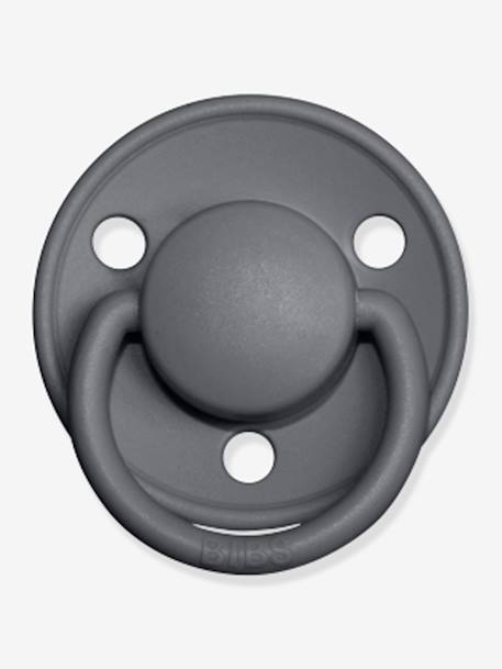 Lot de 2 sucettes-tétines De Lux en silicone BIBS Gris fer + bleu layette+Ivoire + rose poudré+Terracotta + rose poudré+Vert amande + gris nuage 2 - vertbaudet enfant 