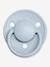 Lot de 2 sucettes-tétines De Lux en silicone BIBS Gris fer + bleu layette+Ivoire + rose poudré+Terracotta + rose poudré+Vert amande + gris nuage 3 - vertbaudet enfant 