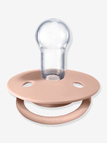 Lot de 2 sucettes-tétines De Lux en silicone BIBS Gris fer + bleu layette+Ivoire + rose poudré+Terracotta + rose poudré+Vert amande + gris nuage 14 - vertbaudet enfant 