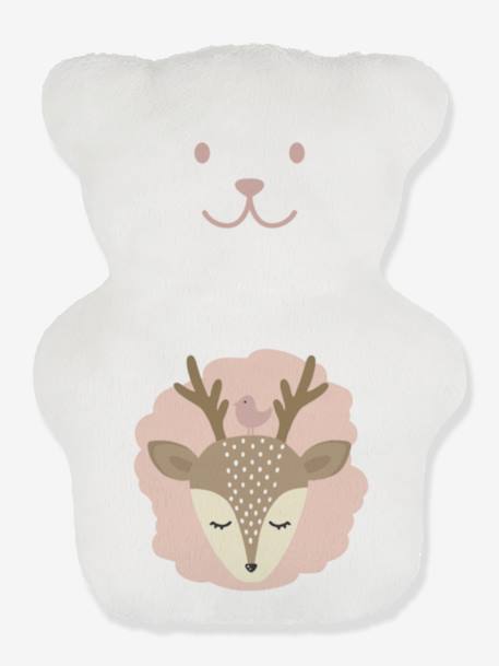 Ourson thérapeutique BEKE BOBO Blanc (Bambi rose)+Gris (Hérisson) 1 - vertbaudet enfant 