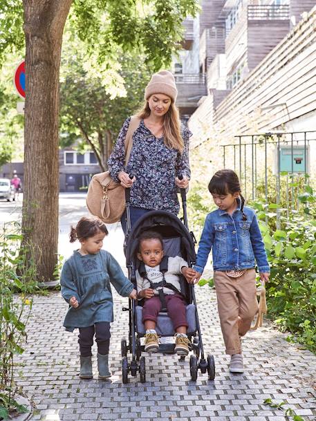 Poussette-canne multiposition  Facilcity 2 noir/gris 3 - vertbaudet enfant 