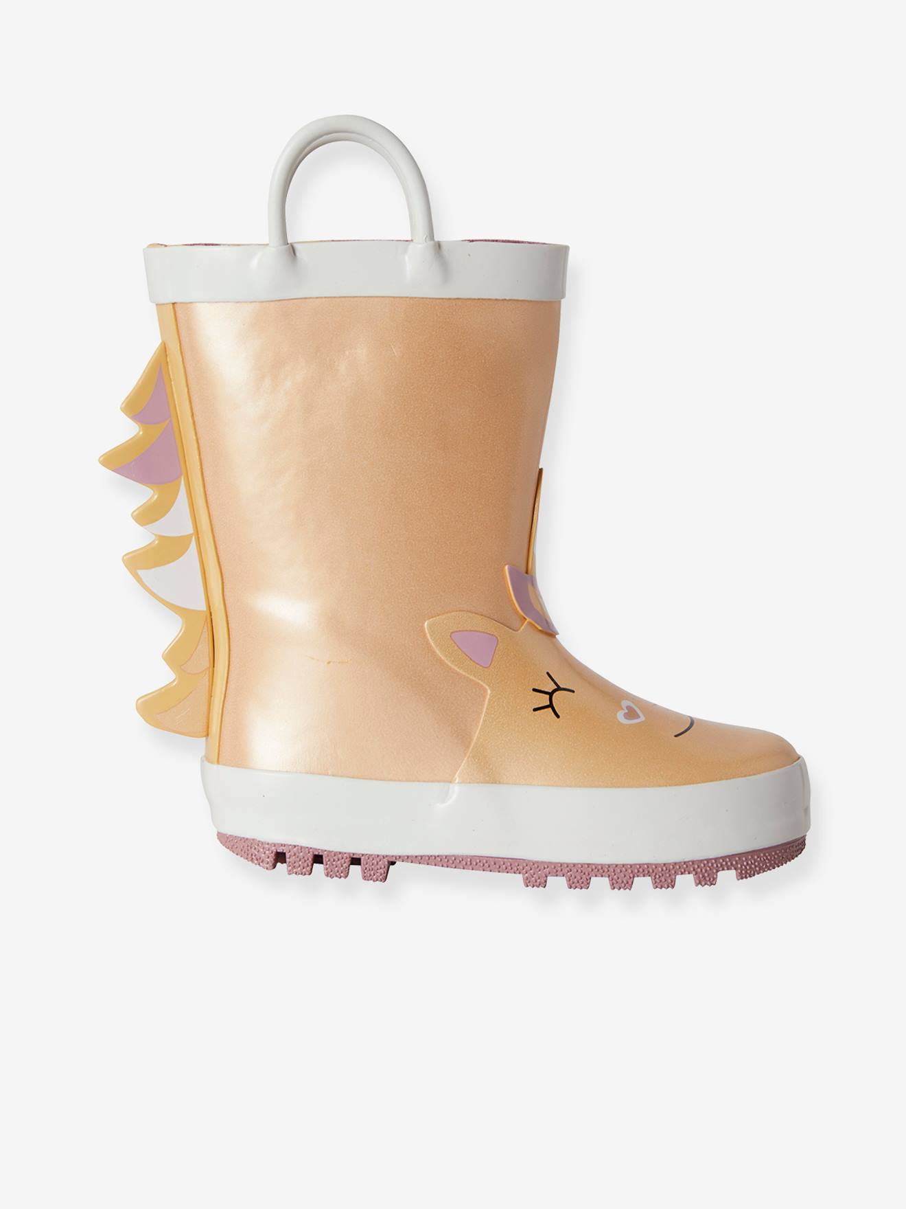 Bottines En Cuir Rose Imperméables Pour Enfant Taille 23 - Chaussures D'automne, Neuves Avec étiquettes