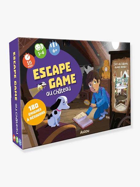 Escape Game au château - Nouvelle Édition - AUZOU BLANC 1 - vertbaudet enfant 