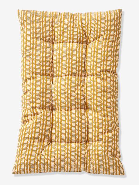 Coussin de coffre marine+moutarde 5 - vertbaudet enfant 