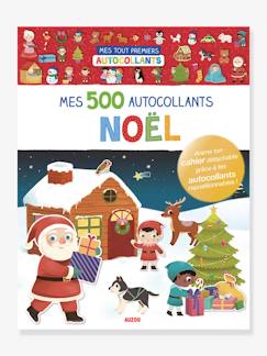 Jouet-Activités artistiques et musicales-Loisirs créatifs-Gommettes, collage et modelage-Mes 500 Autocollants - Noël - AUZOU