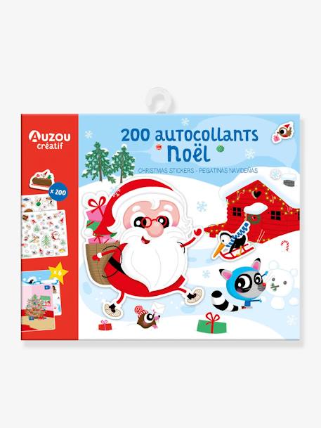 Ma Pochette de 200 Autocollants de Noël - AUZOU blanc 1 - vertbaudet enfant 