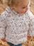 Doudoune doublée bébé asymétrique bleu grisé+cuivre irisé+rose poudré 7 - vertbaudet enfant 