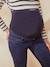 Jean de grossesse skinny bandeau sans couture Denim brut+Gris foncé 6 - vertbaudet enfant 