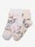 Lot de 2 paires de mi-chaussettes Disney® Marie les Aristochats Lot rose et blanc 1 - vertbaudet enfant 