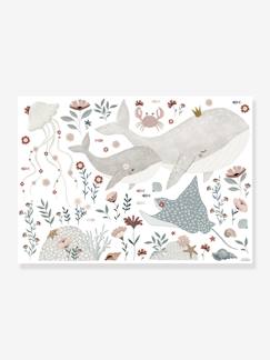 Linge de maison et décoration-Décoration-Planche de stickers LILIPINSO - Sous l'océan