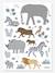 Planche de stickers LILIPINSO - Big five & Cie - animaux jungle multicolore 1 - vertbaudet enfant 
