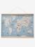 Décoration murale mappemonde Carte du Monde Bleu 1 - vertbaudet enfant 