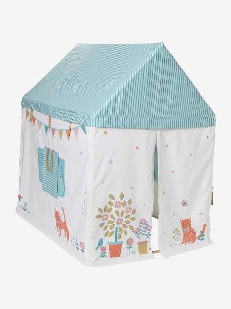 Cabane Maison en tissu multicolore 2 - vertbaudet enfant 
