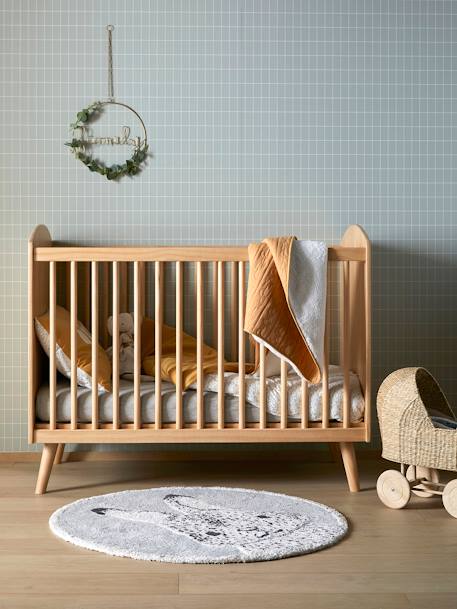 Lit bébé CONFETTI NATURE pin massif 2 - vertbaudet enfant 