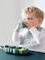 Assiette Stick&Stay Croco en silicone VERT 4 - vertbaudet enfant 