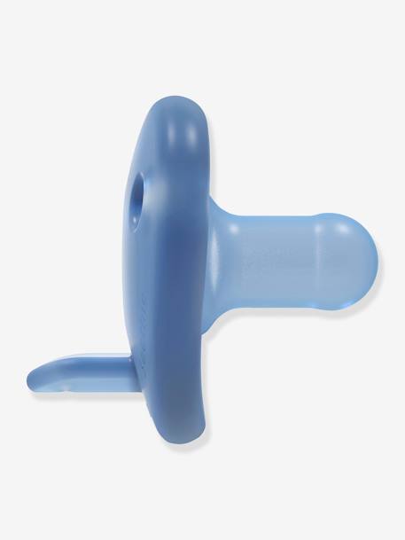 Lot de 2 sucettes nouveau-né Philips AVENT Soothie C½ur Bleu clair + bleu 6 - vertbaudet enfant 