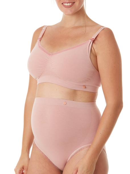 Culotte haute de grossesse sans couture Organic naturel+ROSE 5 - vertbaudet enfant 