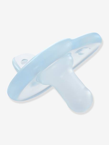 Lot de 2 sucettes nouveau-né Philips AVENT Soothie C½ur Bleu clair + bleu 4 - vertbaudet enfant 