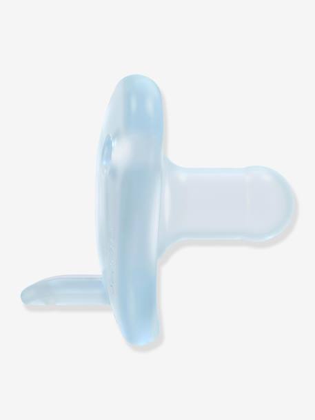 Lot de 2 sucettes nouveau-né Philips AVENT Soothie C½ur Bleu clair + bleu 7 - vertbaudet enfant 