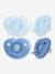 Lot de 2 sucettes nouveau-né Philips AVENT Soothie C½ur Bleu clair + bleu 5 - vertbaudet enfant 
