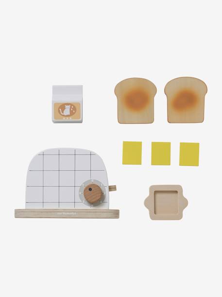Set toaster en bois FSC® multicolore 3 - vertbaudet enfant 
