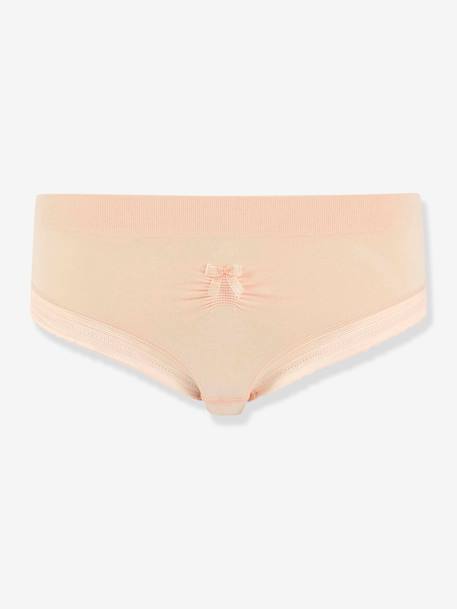Slip taille basse Milk BLUSH+NOIR 2 - vertbaudet enfant 