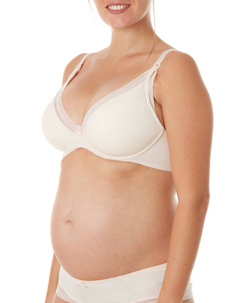 Soutien-gorge de grossesse et d’allaitement Milk CACHE CŒUR avec armatures BLUSH+BORDEAUX+NOIR+VERT 2 - vertbaudet enfant 