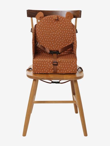 Rehausseur de chaise beige imprimé+Cherry+dans les bois+green forest+gris+Minisaurus+Mon coeur+Oies+rayé blanc 21 - vertbaudet enfant 