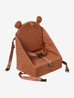 Coussin d'assise universel miam avec harnais pour chaise haute bébé - beige  uni MONSIEUR BEBE Pas Cher 
