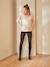 Jean de grossesse skinny bandeau sans couture Denim brut+Gris foncé 7 - vertbaudet enfant 