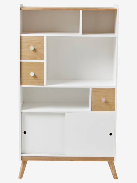 Etagère-bibliothèque CONFETTI blanc 5 - vertbaudet enfant 
