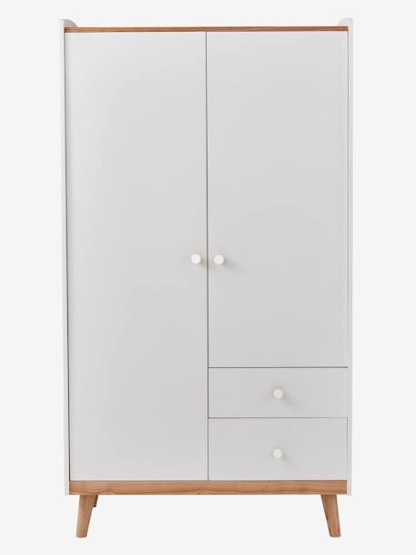 Armoire 2 portes CONFETTI blanc+Vert 10 - vertbaudet enfant 