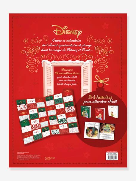 Calendrier de l'Avent - 24 histoires pour attendre Noël - DISNEY CLASSIQUES  - HACHETTE multicolor - Disney