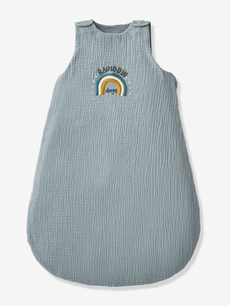 Gigoteuse été en gaze de coton bio* RAINBOW bleu 3 - vertbaudet enfant 